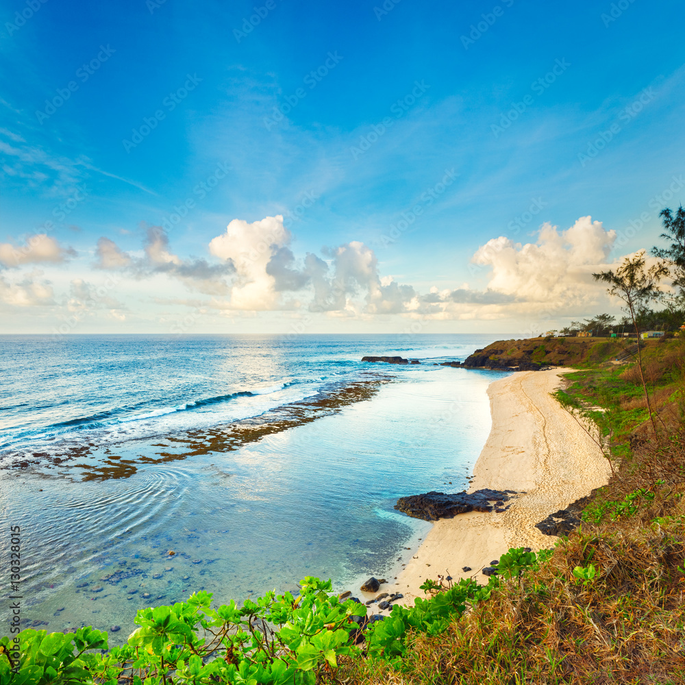 Fototapeta premium Beautiful Gris-Gris at sunrise. Panorama