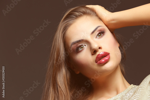 Portrait of beautiful young...