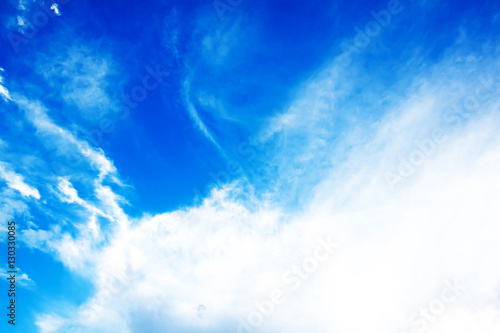 blue sky background with a tiny clouds texture