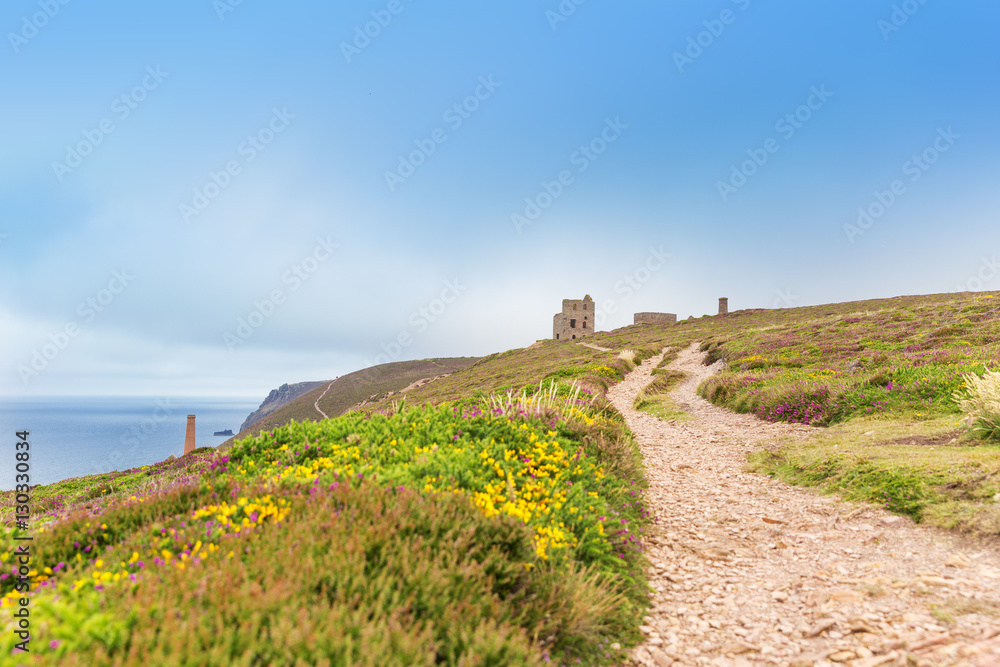 St Agnes and Chapel Porth Atlantic ocean, Cornwall