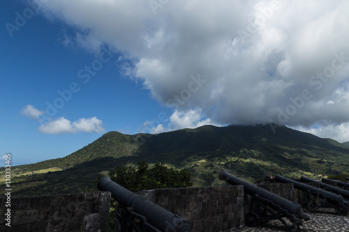 Fort in st. Kitts