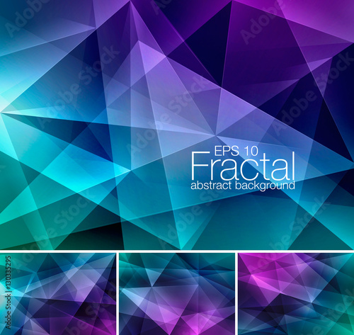 Fractal abstract background