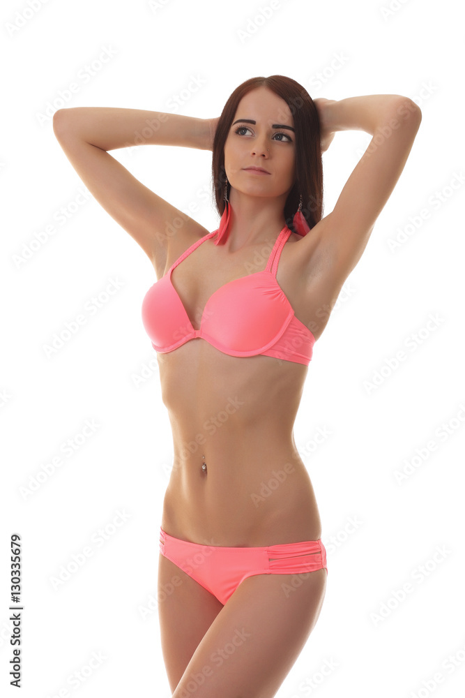 Obraz premium beauty female wearing bikini