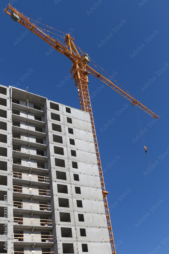New construction building tenement apartment house New construction building tenement apartment house