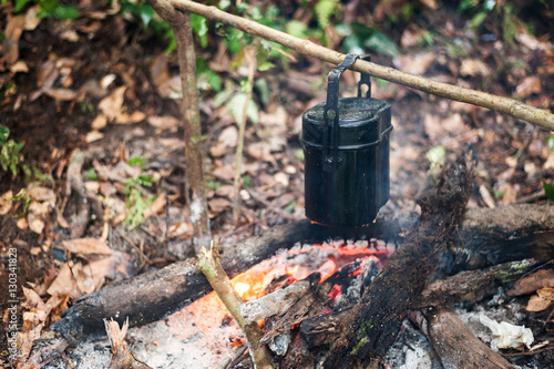 Wallpaper Mural Rice cooker with camping Torontodigital.ca