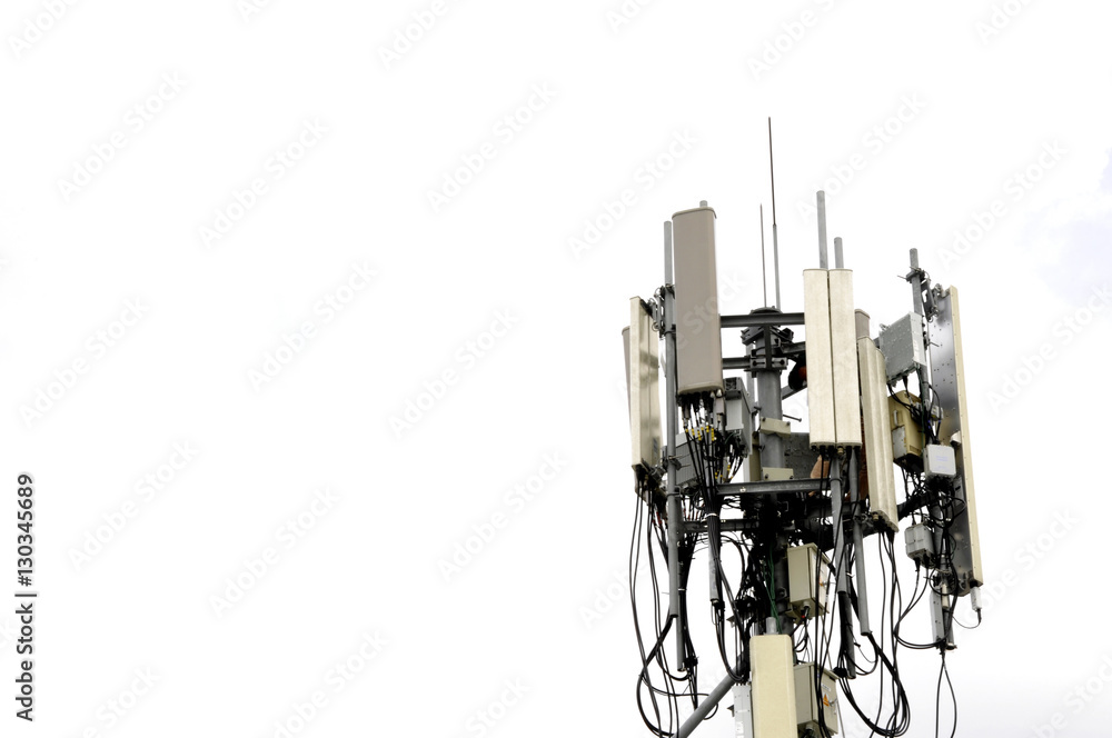 Fix Telecommunication Radio Antenna and Sattlelite Tower