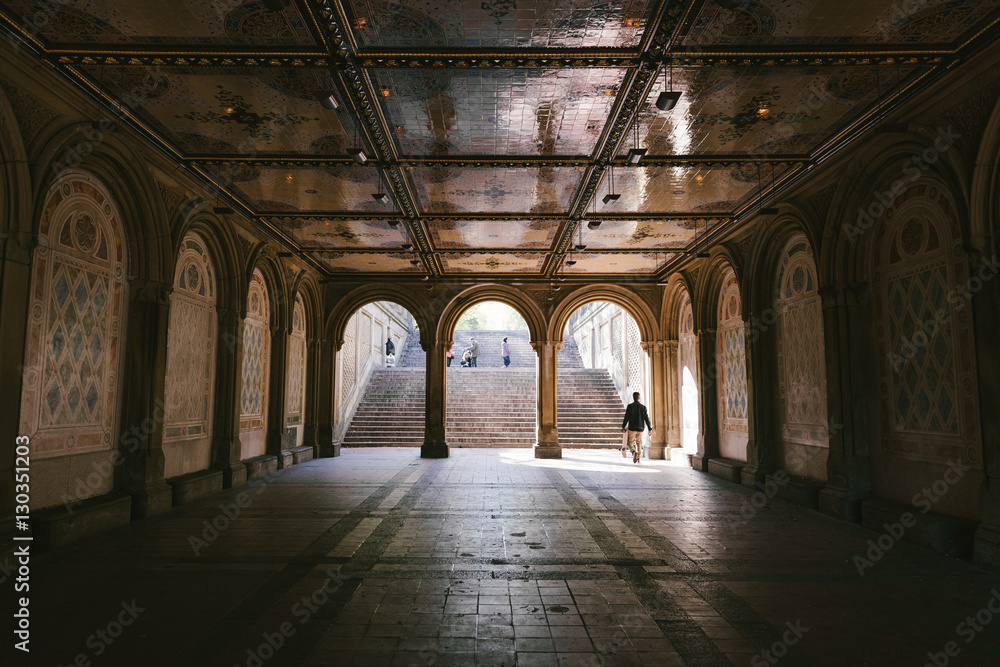 Central Park Bethesda Stock Photo | Adobe Stock