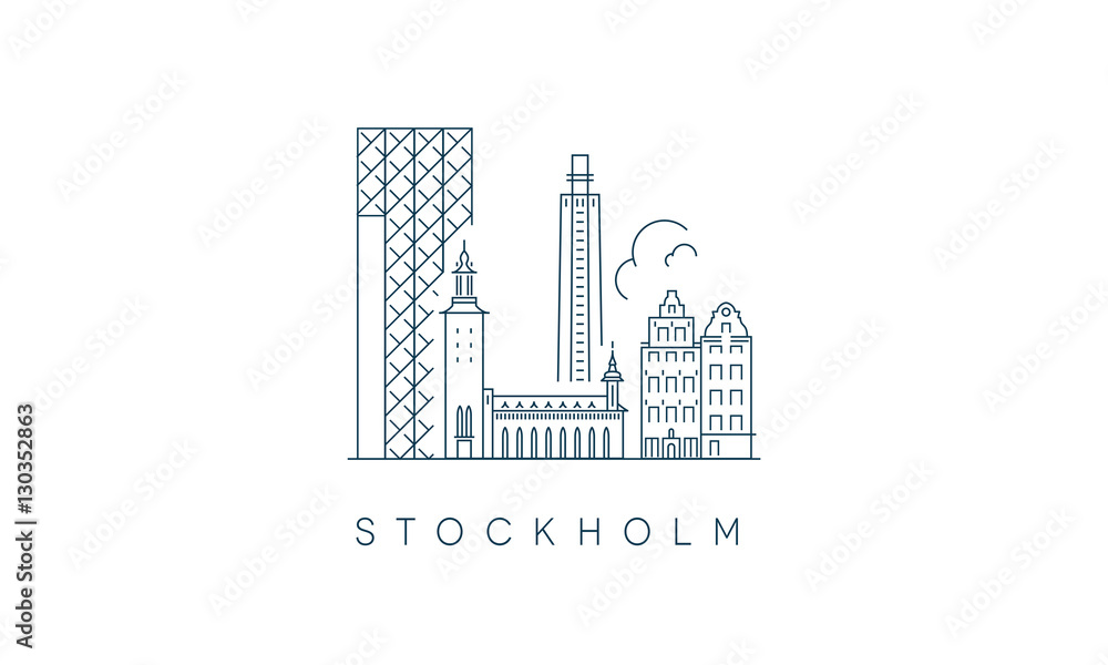 STOCKHOLM SKYLINE