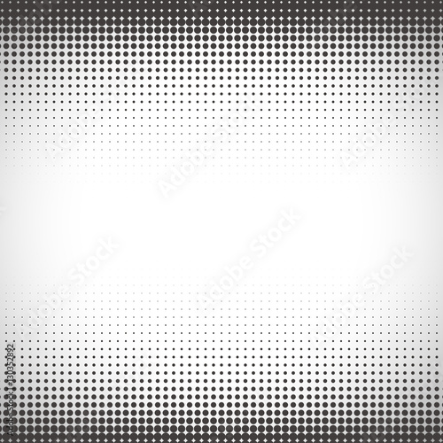 Abstract halftone pattern