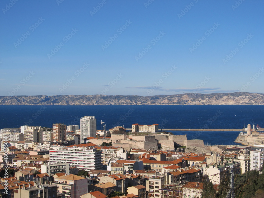 View on Marseille