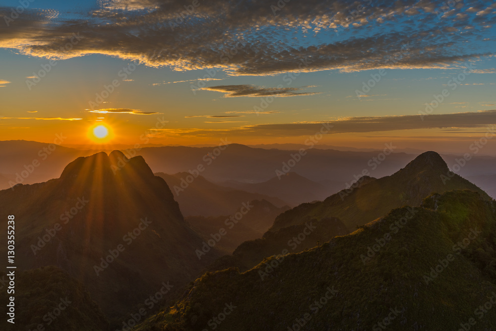 Mountain Chiang Dao in Chiang Mai