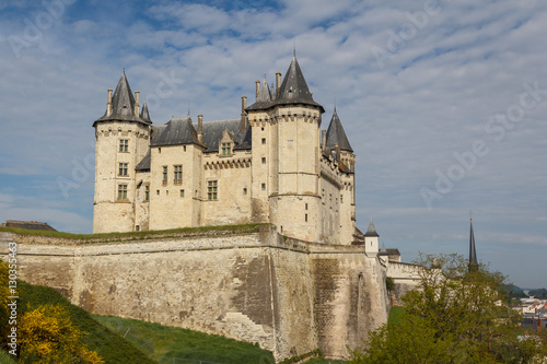 Medieval castle of Saumur, Loire Valley, France