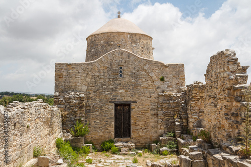 Medieval church built on top of Byzantine basilica in Anogyra, Cyprus