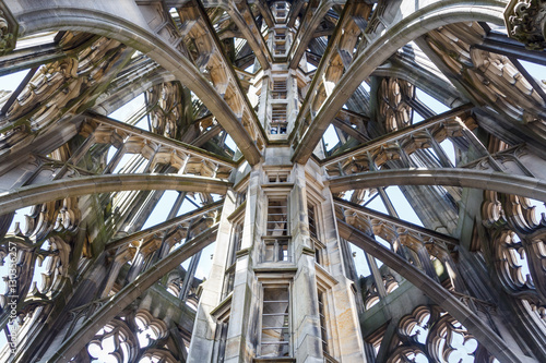 Detail of the Cathedral of Ulm, Germany