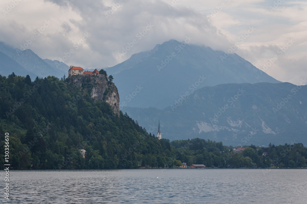 Medieval castle of Bled, Slovenia
