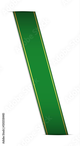green banner
