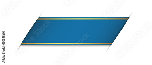 blue banner