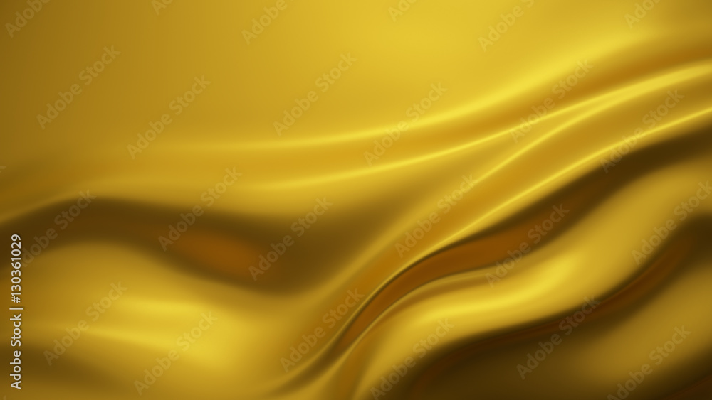 Beautiful background with drapery and folds of silk. 3D illustra Beautiful background with drapery and folds of silk. 3D illustra