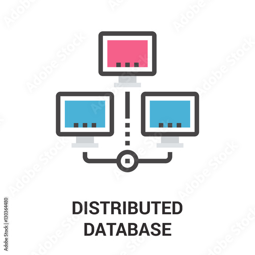 distributed database icon
