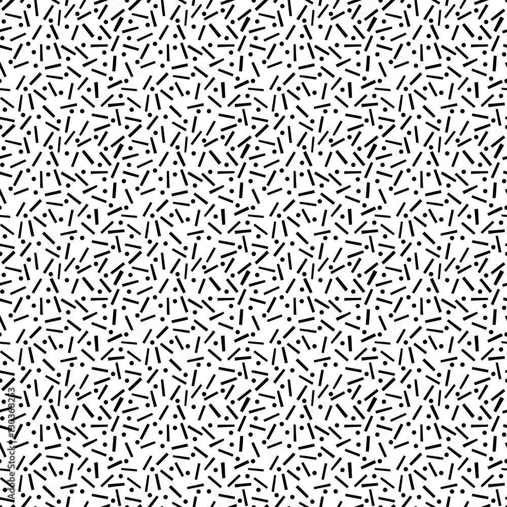 Fototapeta premium Random geometric background. Seamless pattern.Vector. ランダム幾何学パターン