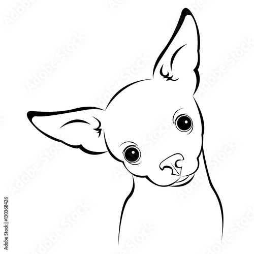 dog vector funny little home eared background