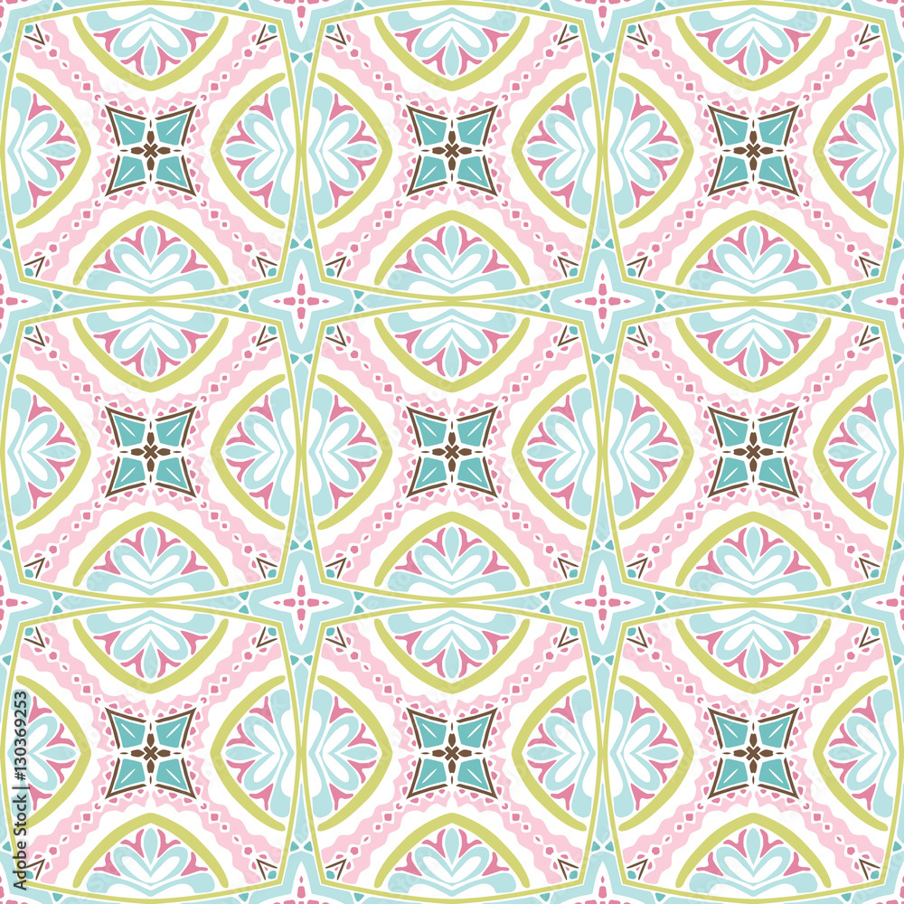 seamless vector pattern mosaic tiled
