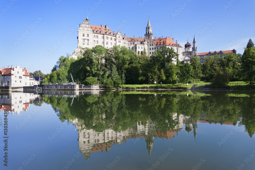 Sigmaringen Castle, Upper Danube nature park, Swabian Alb Baden Wurttemberg, Germany Sigmaringen Castle, Upper Danube nature park, Swabian Alb Baden Wurttemberg, Germany