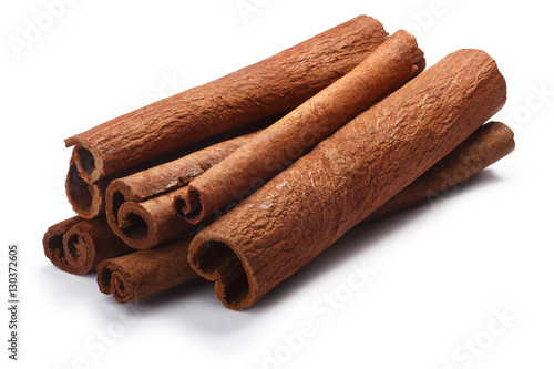 Pile of cinnamon sticks, paths