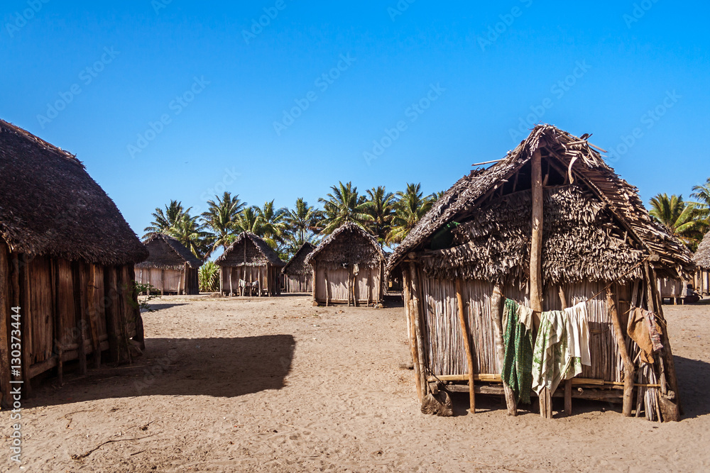 Typical malagasy village