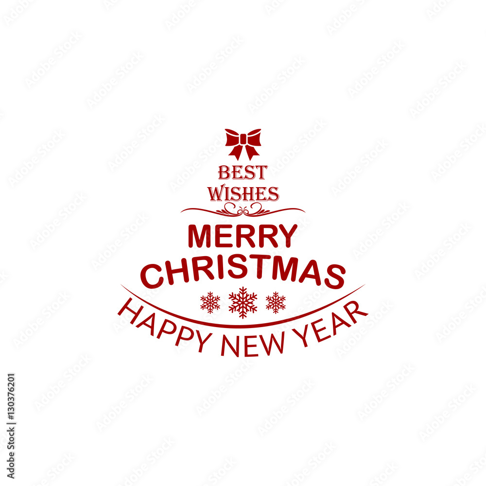 Merry Christmas Greeting Card and Decoration Vector Background. Happy new year message, Happy holidays wishes. Merry Christmas Greeting Card and Decoration Vector Background. Happy new year message, Happy holidays wishes.