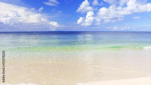 4K沖縄の綺麗な海