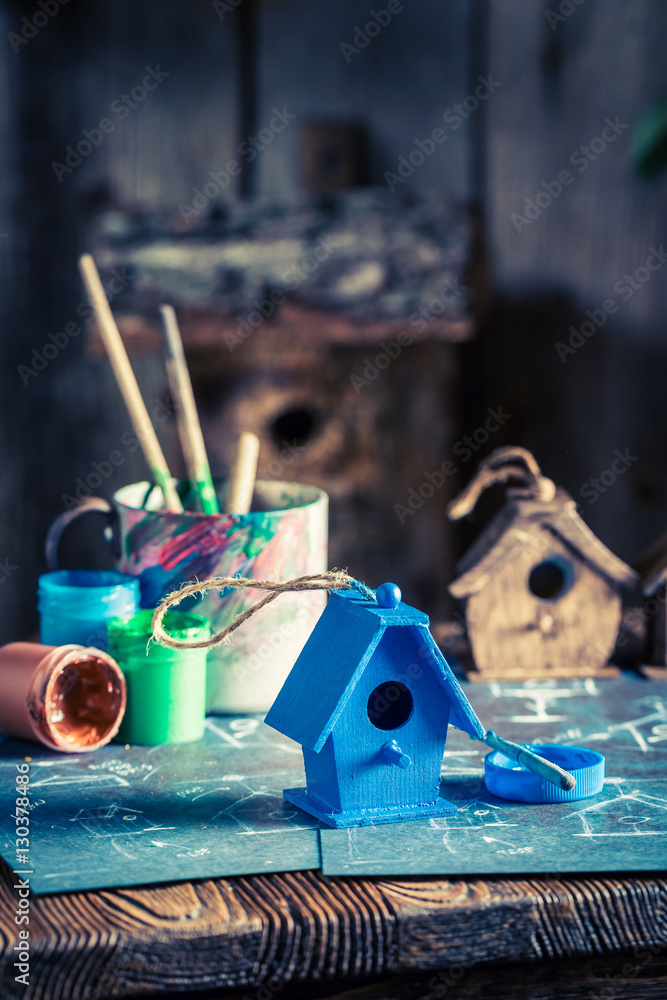 Homemade home for birds and construction plan Homemade home for birds and construction plan
