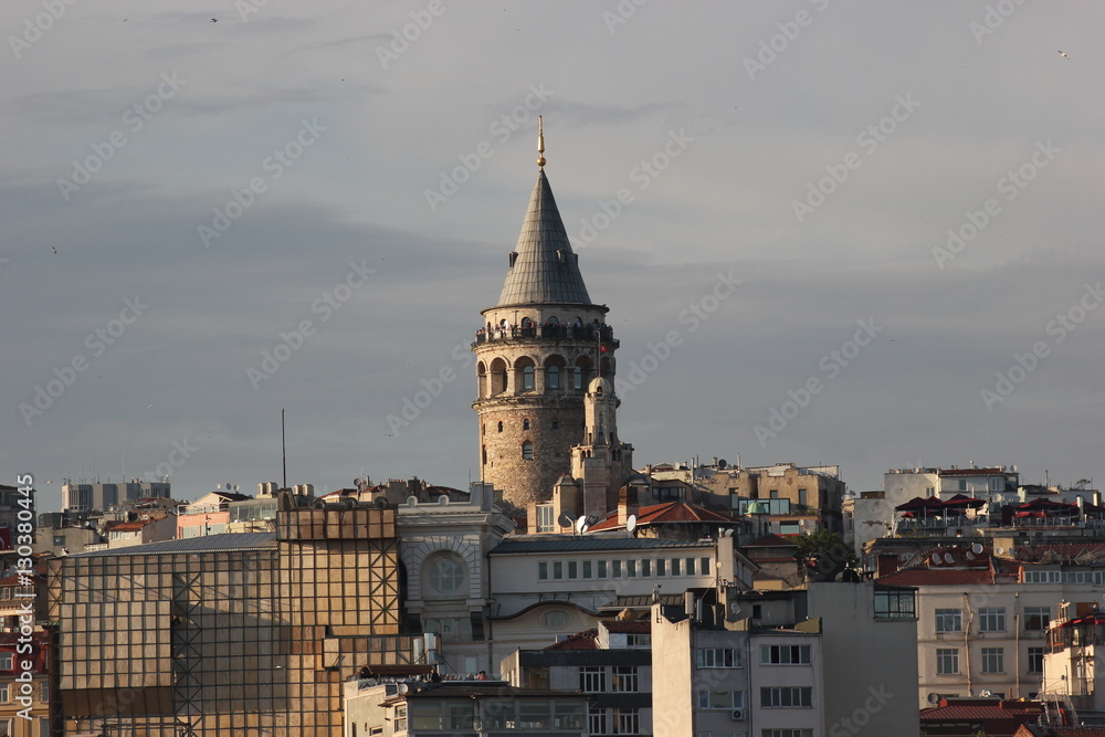 Obraz premium galata towers
