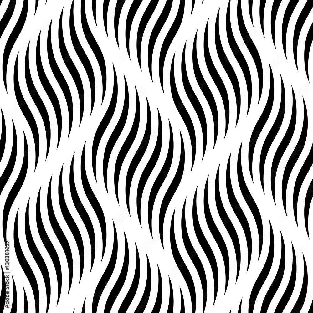 Seamless pattern waves, ripple vector background