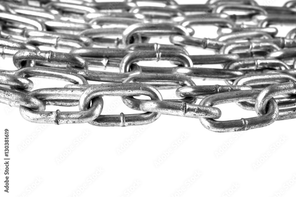 Obraz premium metallic chain