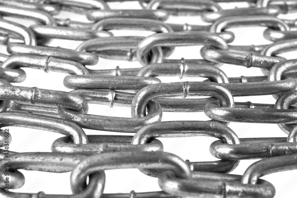 metallic chain metallic chain