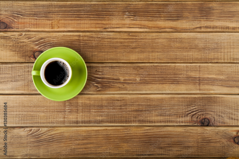 green cup with coffee green cup with coffee