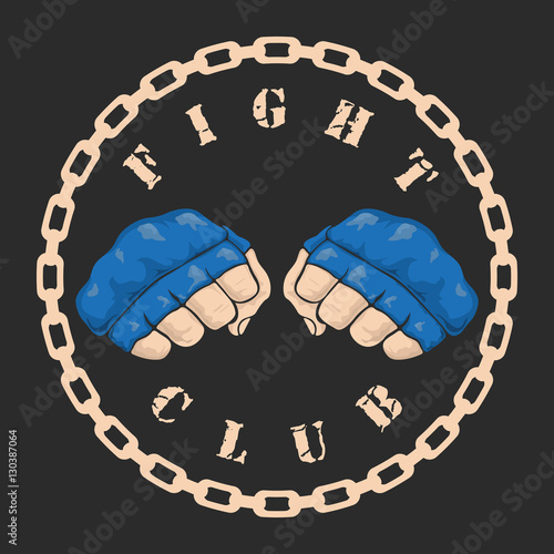 emblem about fighting club.