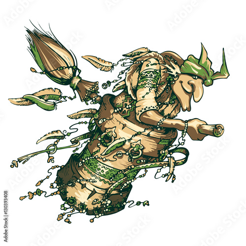 Baba Yaga is a character from mythology, folklore, fairy