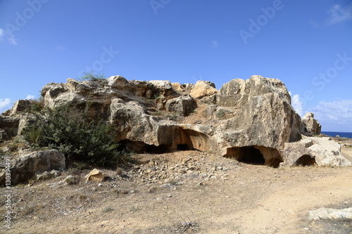 Tombs of the Kings, an ancient necropolis in Paphos