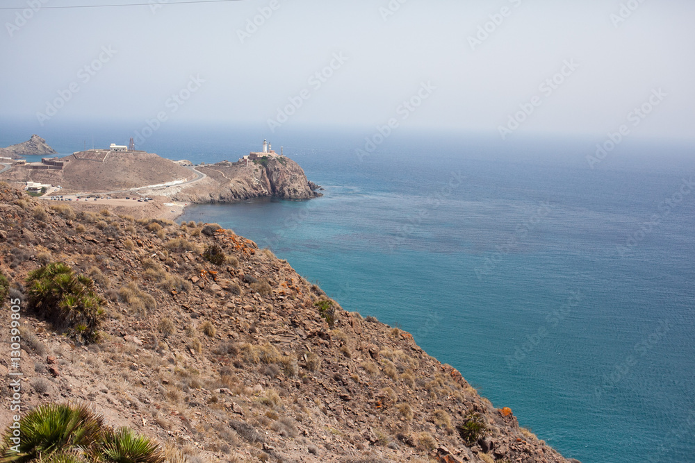 Precioso paisaje en Almería