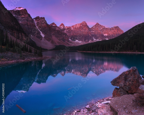Moraine Lake Early in the Morning