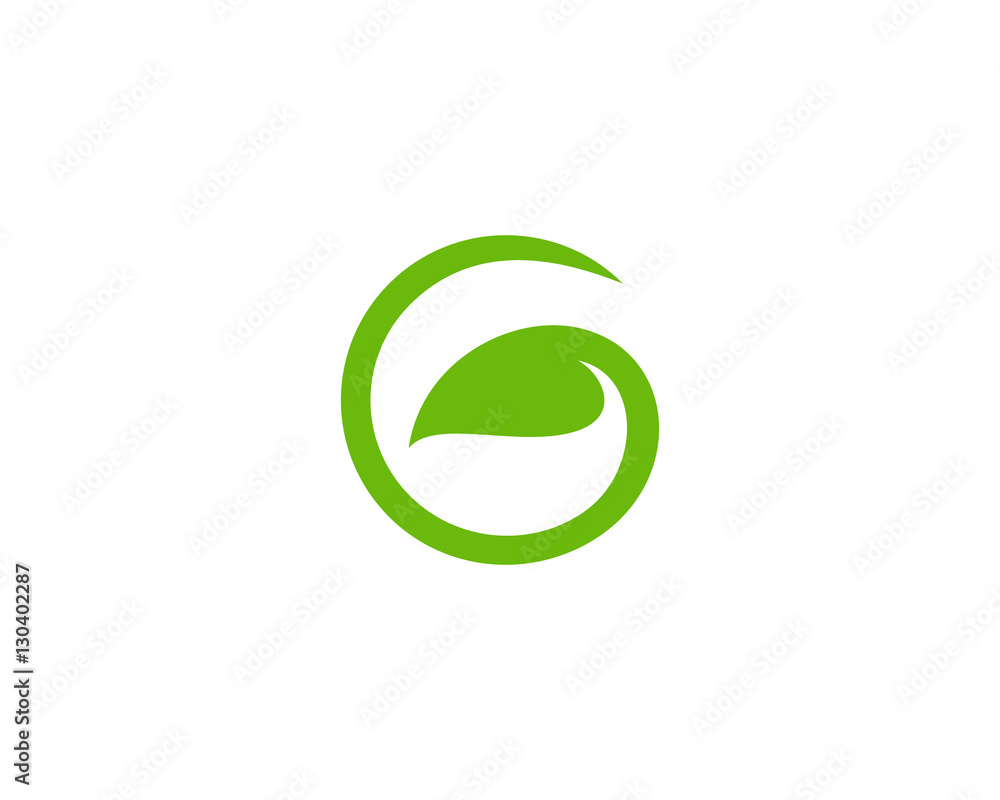 Letter G Nature Logo Design Template Element Stock Vector Adobe Stock