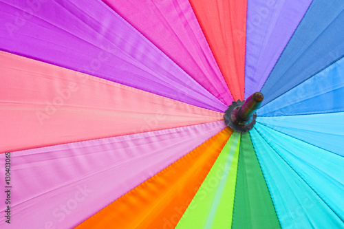 Colorful Outdoor Umbrellas Background.