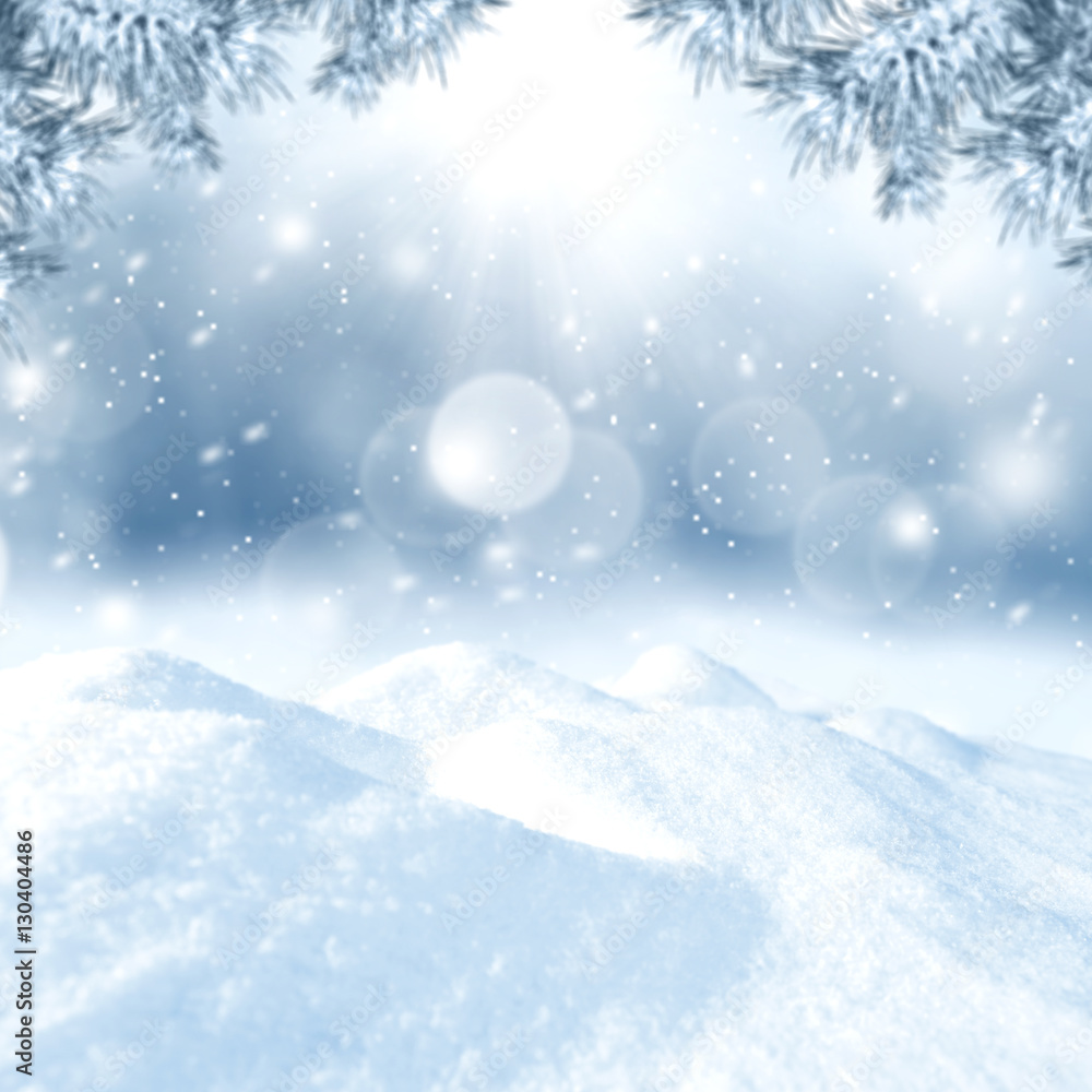 snow space and winter time snow space and winter time