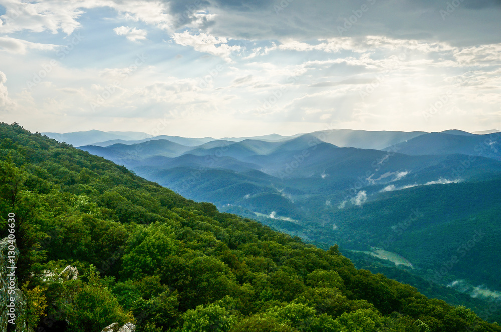 Blue Ridge Parkway View Blue Ridge Parkway View