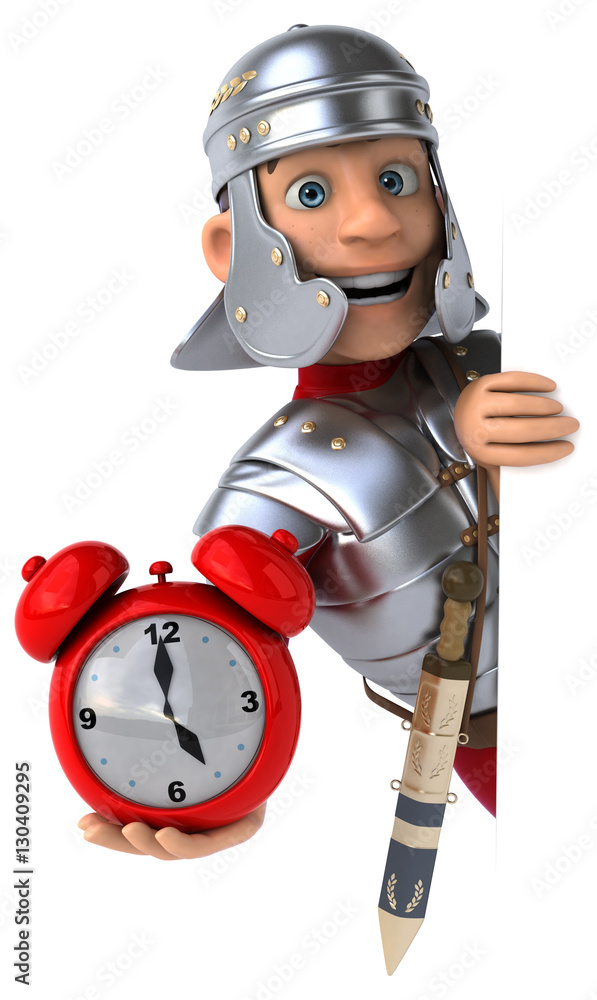Naklejka premium Roman soldier