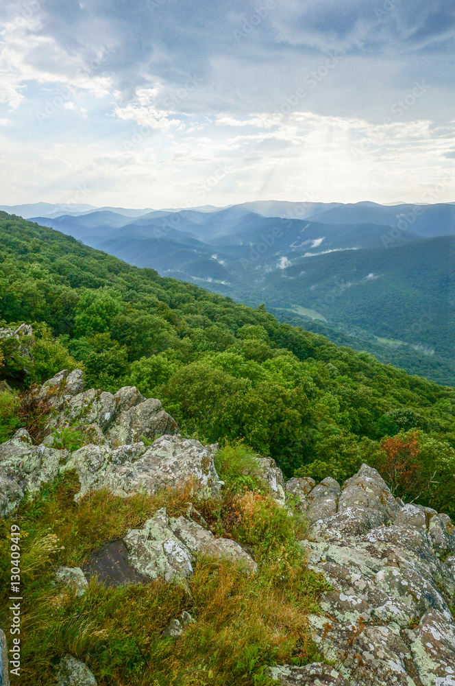 View from Raven's Roost Overlook View from Raven's Roost Overlook