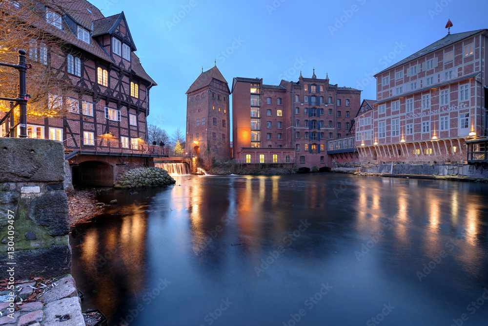 Lüneburg - Im Wasserviertel am Abend