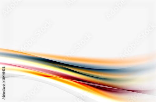 Smooth lines, abstract background © antishock